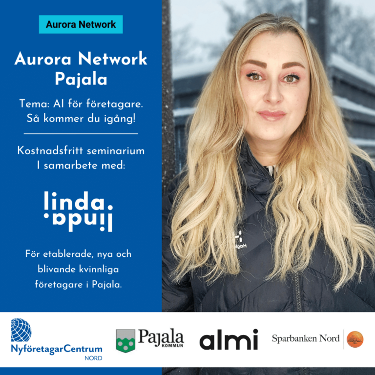 Läs mer om artikeln 25/3 Aurora Network nätverksträff – Pajala