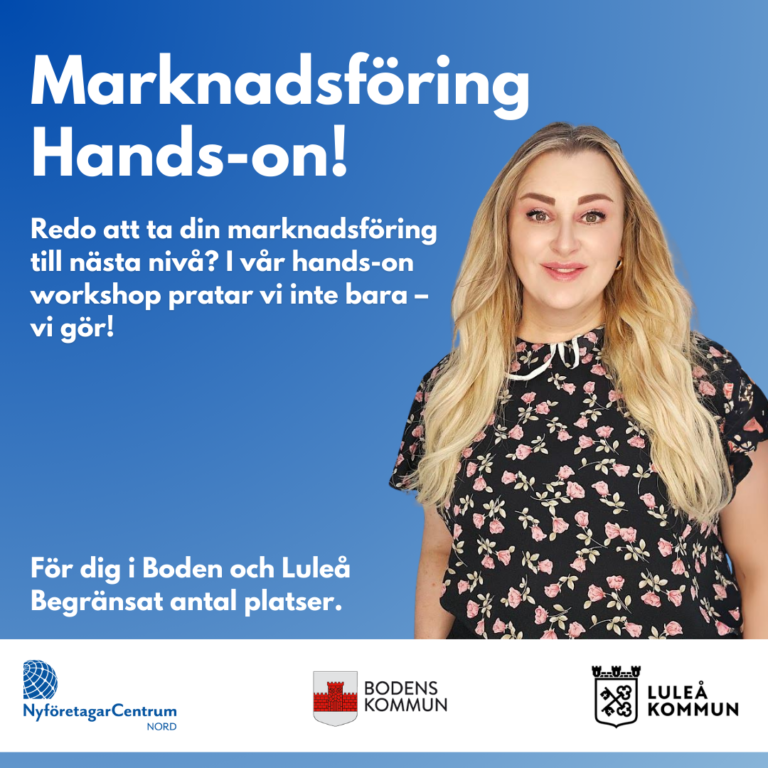 marknadsföring hands on med Linda Granberg digital strateg